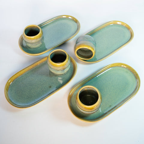 Set: Mezcalero con Bandejita para Cuatro