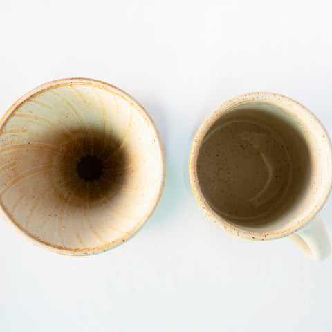 V60 para Extracción de Café + Mug