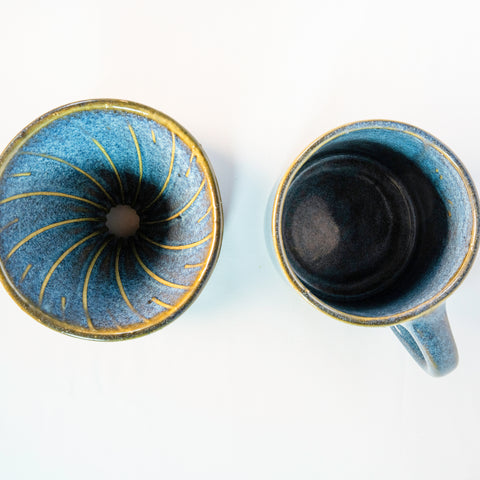 V60 para Extracción de Café + Mug
