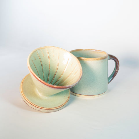 V60 para Extracción de Café + Mug