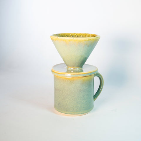 V60 para Extracción de Café + Mug