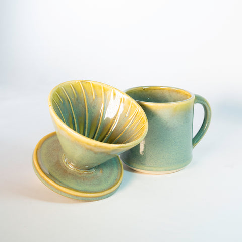 V60 para Extracción de Café + Mug