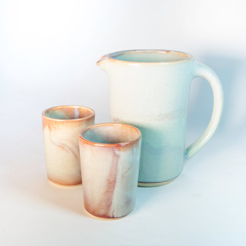 Set: Jarra 1 lt con Dos Tumbler Chicos