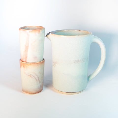 Set: Jarra 1 lt con Dos Tumbler Chicos