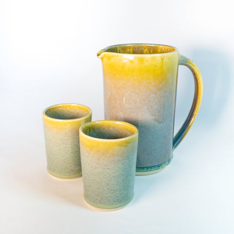 Set: Jarra 1 lt con Dos Tumbler Chicos
