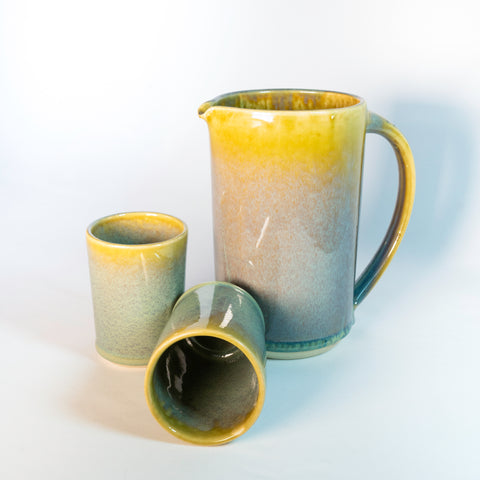 Set: Jarra 1 lt con Dos Tumbler Chicos
