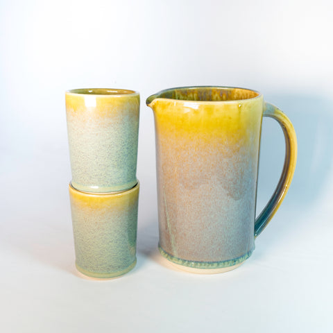 Set: Jarra 1 lt con Dos Tumbler Chicos
